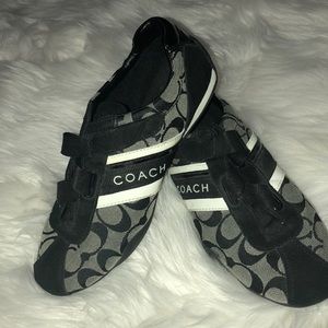Coach Jenney Velcro Criss Cross Fashion Sneakers